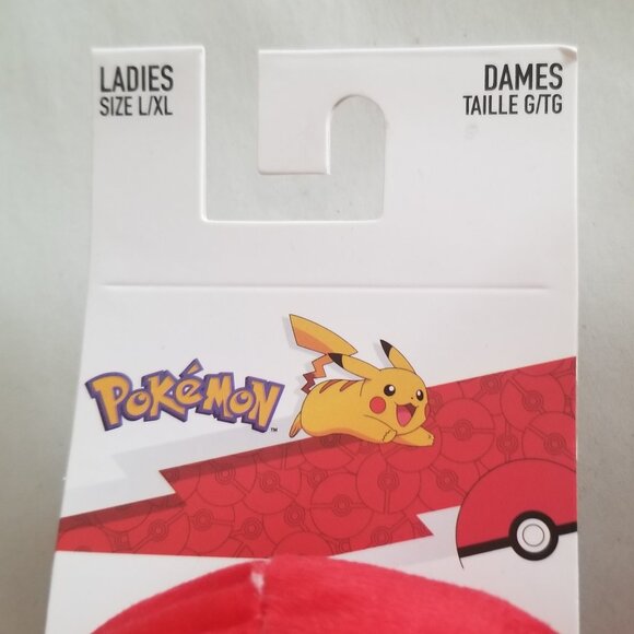 Pokemon Pokeball Sock Slippers - Picture 4 of 5